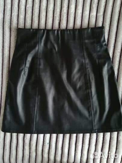 Юбка эко-кожа