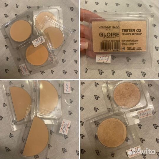 Тестера VivSabo, Divage и тд запечатанные