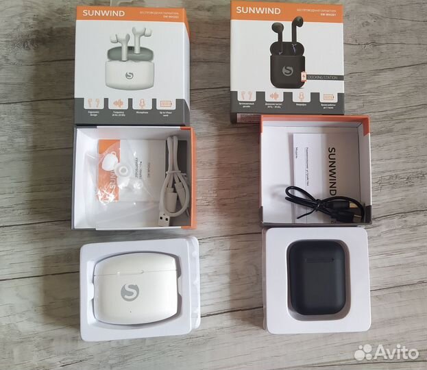 Беспроводные наушники sunwind