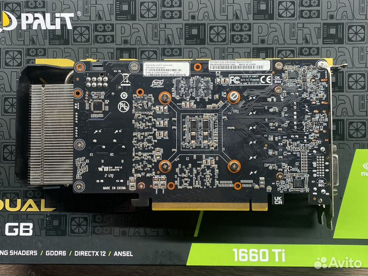 Видеокарта gtx 1660 ti