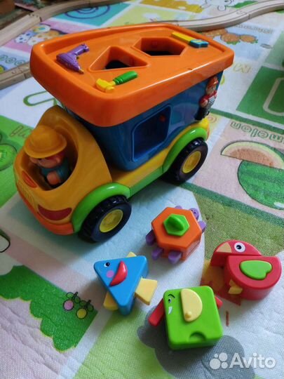 Сортер Музыкальная машина, Домик с ключами