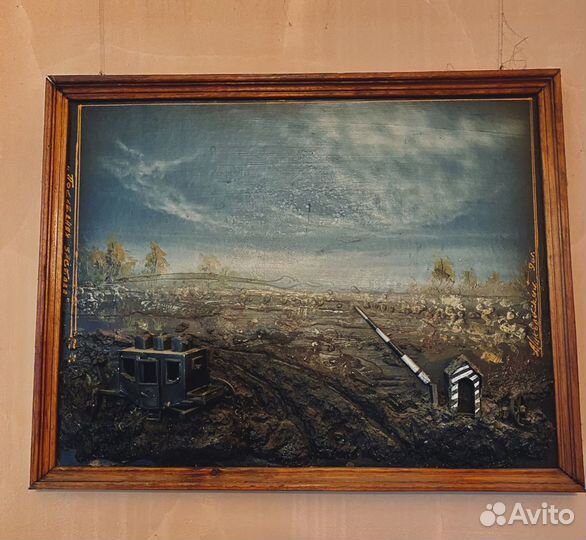 Картина барельеф