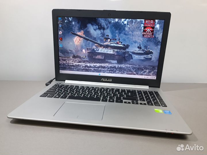 Мощный ноутбук Asus i5/8gb/ GT740/SSD