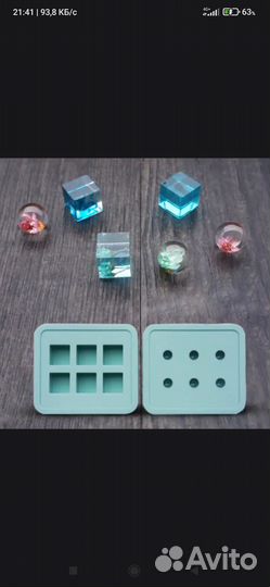 Силиконовые формы для свечей, мыла, гипса