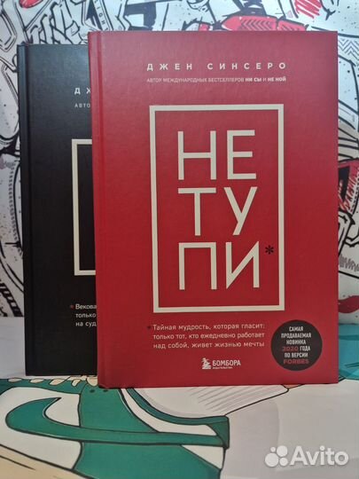 Книга не ной/не тупи. Джен синсеро