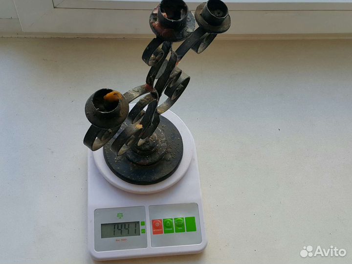 Подсвечник тяжелый касли коллекция