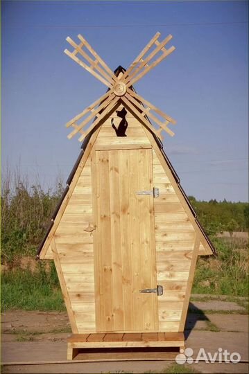 Уличный туалет с установкой Ь989