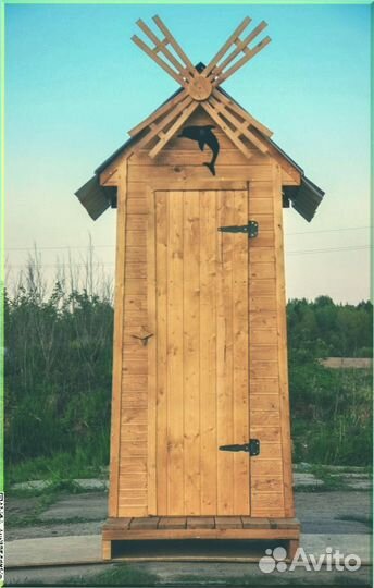 Уличный туалет прямоугольник ксш 395