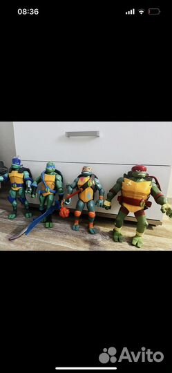 Черепашки ninja игрушки оригинал коллекция
