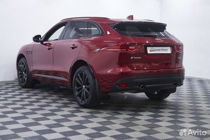 Jaguar F-Pace 2.0 AT, 2017, 96 500 км