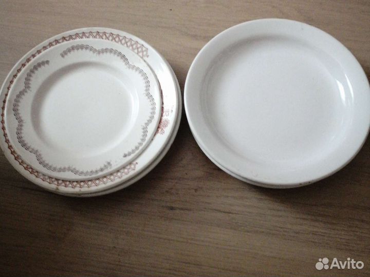 Кружка СССР 300мл, тарелки