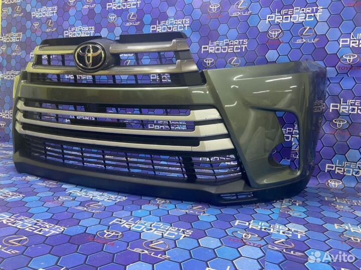 Бампер передний Toyota Highlander 3 2013-2019