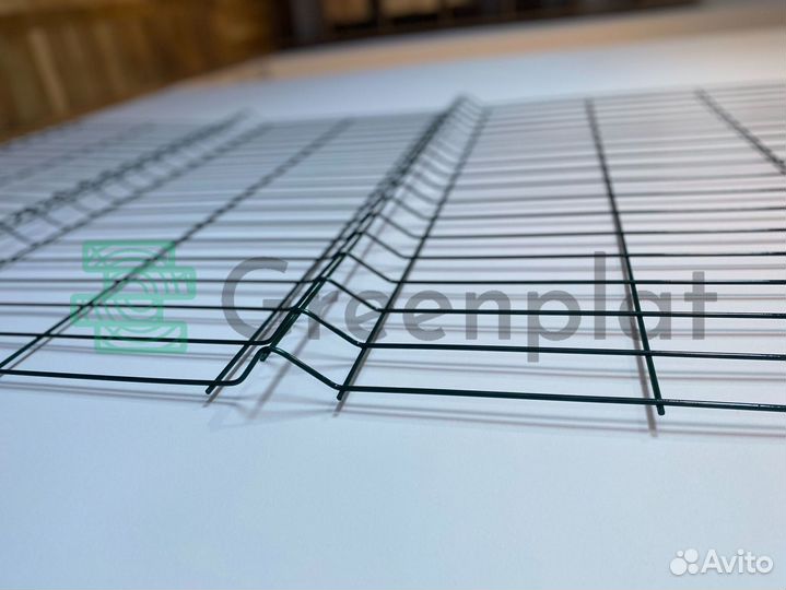 Сетка для забора 3д панель