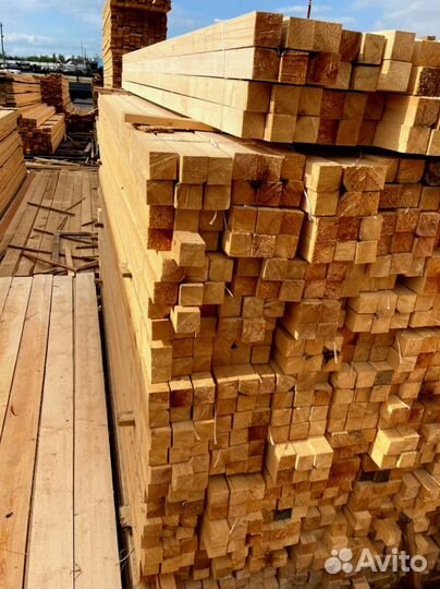 Брус обрезной 150х150х6000мм с доставкой
