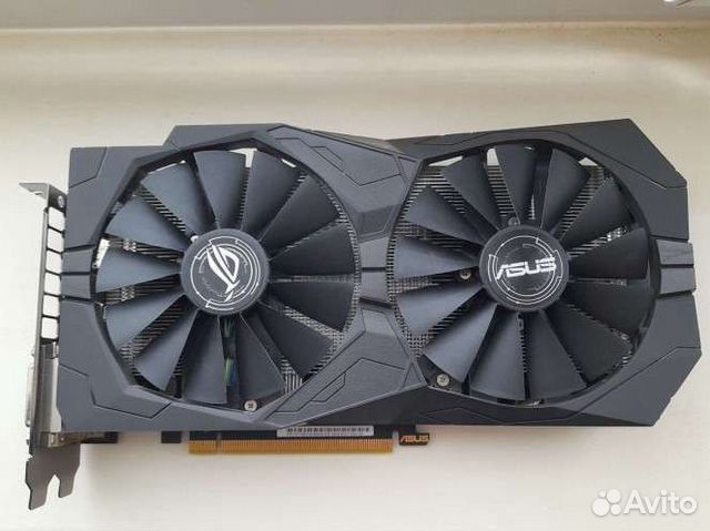 Видеокарта Asus Strix GTX 1050 2Gb купить в Омске | Электроника | Авито