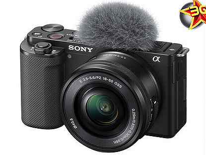 Sony ZV-E10 Kit E PZ 16-50mm F3.5-5.6 OSS Black