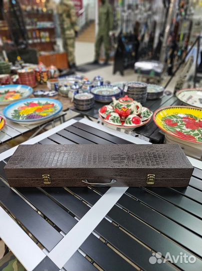 Набор шампуров в кейсе «феникс»