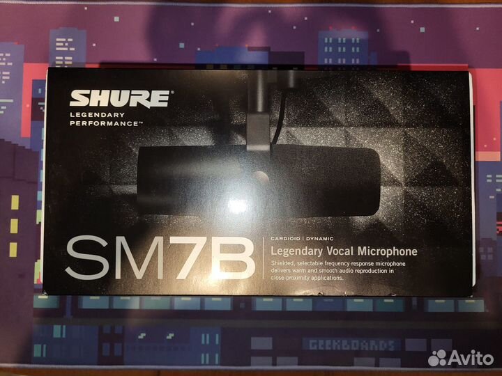 Студийный Динамический Микрофон Shure SM7B