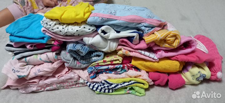 Одежда от рождения до 1,5 года (34 предмета)