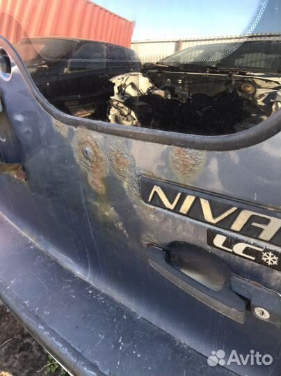 Крышка дверь багажника шевроле нива