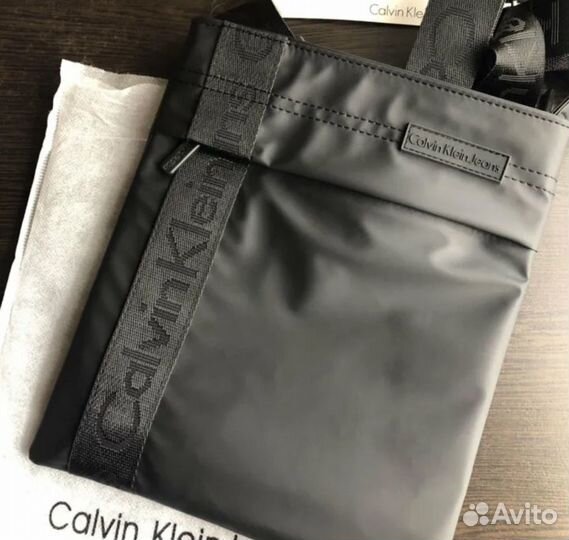 Сумка calvin klein через плечо мужская