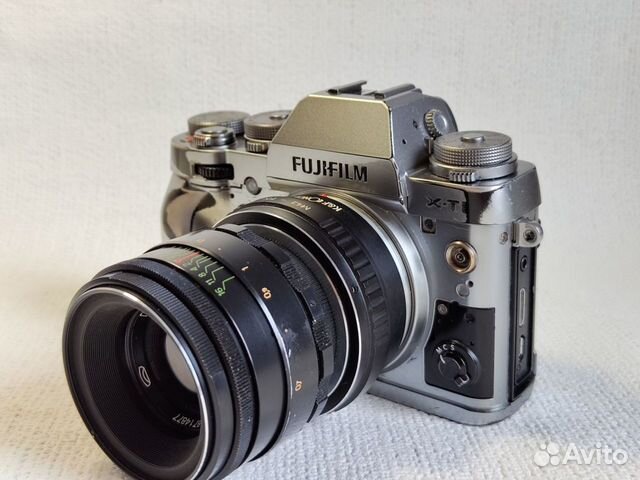 Fujifilm X-T1 Graphite Silver (+ m42 Гелиос 44)