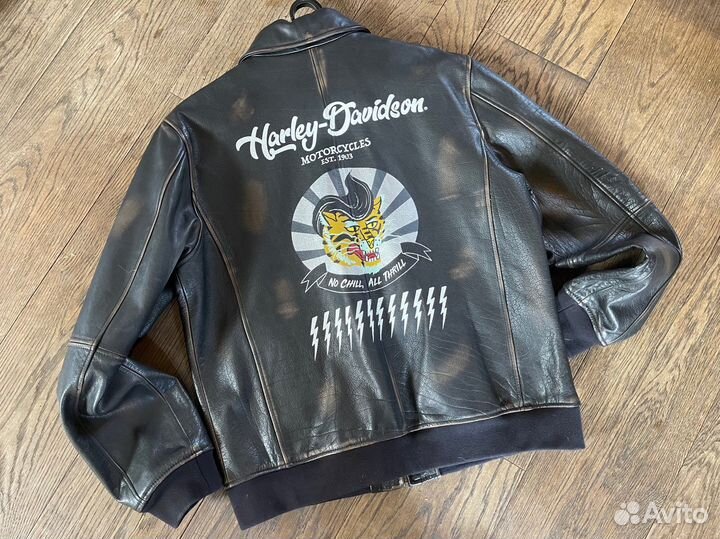 Кожаная куртка новая Harley- Davidson