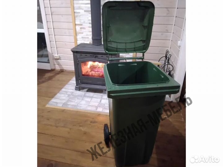 Мусорный бак-контейнер 360л. 28.С29