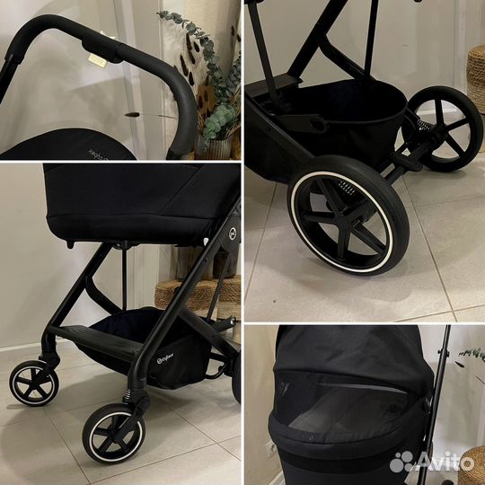 Коляска Cybex Balios S Lux + дождевик