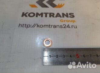 Шайба форсунки медная shaanxi WP10/12 E3 d8 (на ра