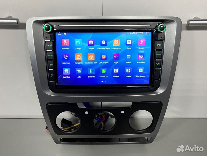 Магнитола Skoda Octavia A5 FL 2/32 8 ядер 4G DSP