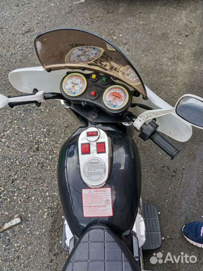 Электромотоцикл детский police