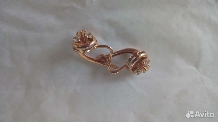 Золотые серьги