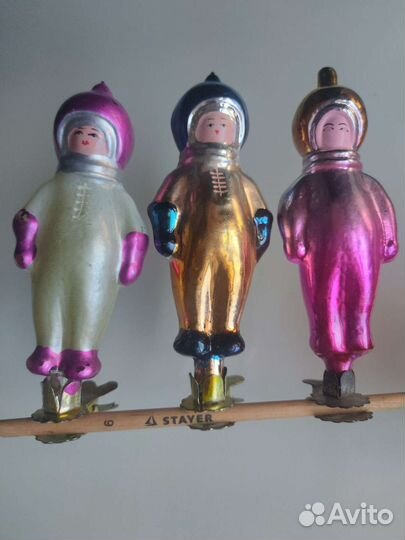 Елочные игрушки СССР