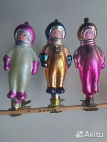 Елочные игрушки СССР