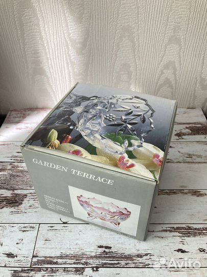 Ваза цветное стекло japan