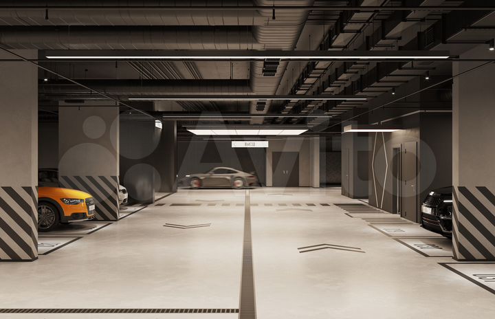 2-к. квартира, 77,1 м², 2/10 эт.