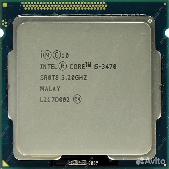 Процессор Intel Core i5-3470