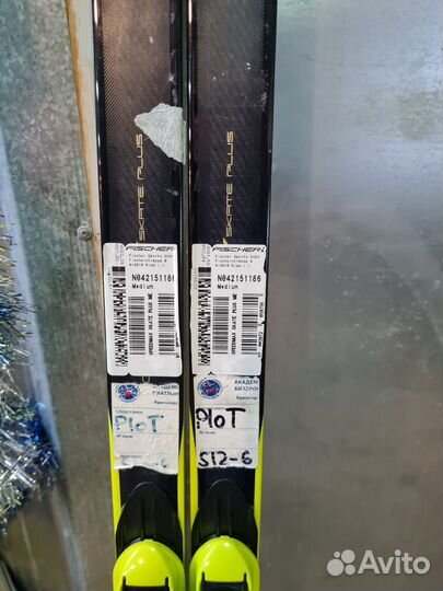 Лыжи беговые fisher speedmax 186