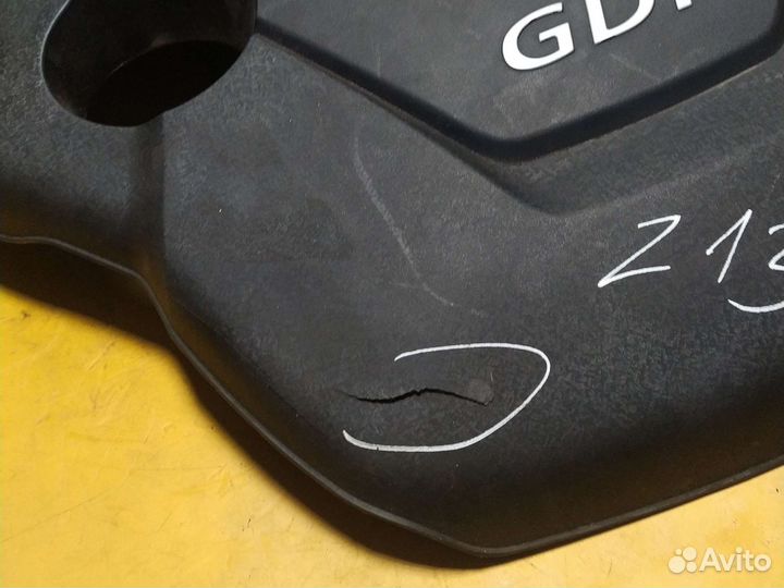 Декоративная крышка двигателя Kia Ceed jd 1.6 G4FD