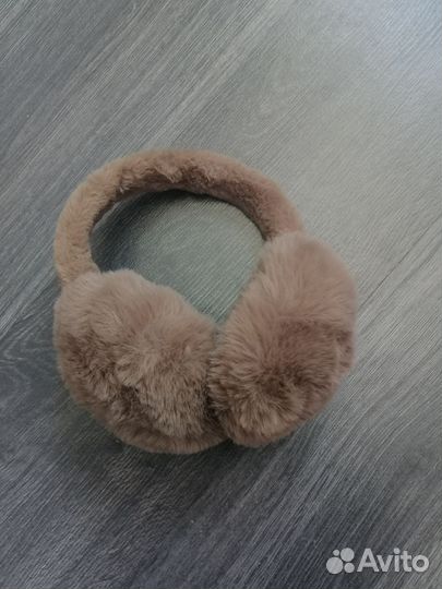Меховые наушники