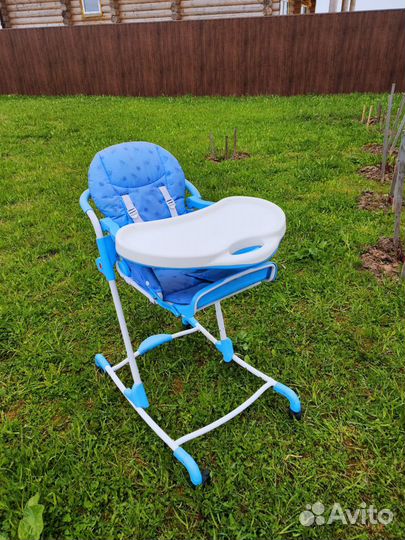 Детский обеденный стул со столиком