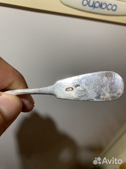 Серебро ложка 84 проба