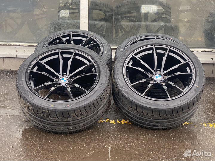Колеса bmwx5 e70 r20 611 black +triangl