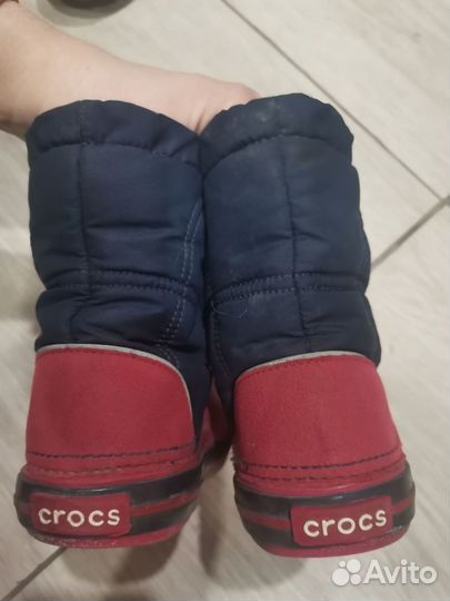 Сапоги crocs демисезонные