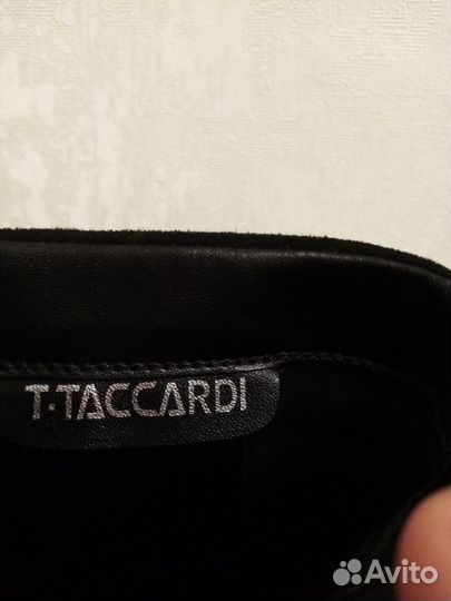 Ботильоны замша T.Taccardi