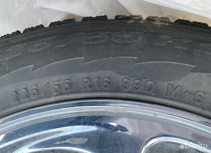 R16 Pirelli Winter Ice Control 225/55, PCD 5x114.3 DIA 63.4