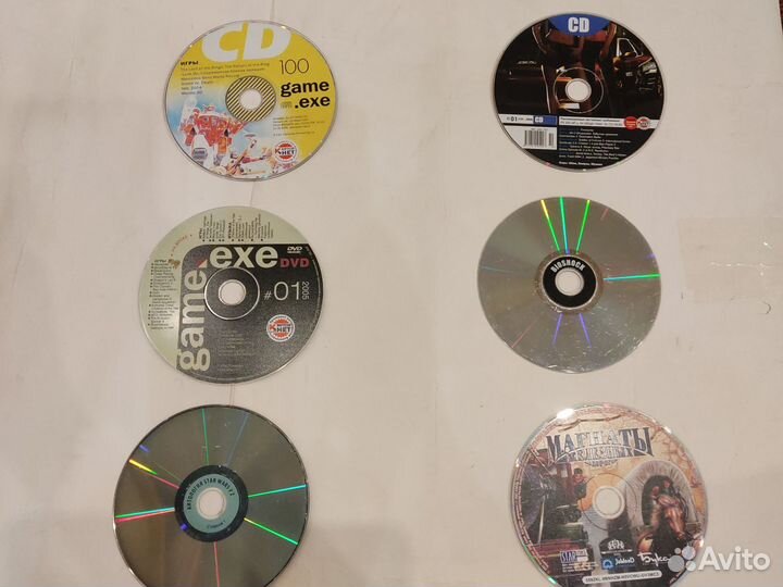 Диски с играми