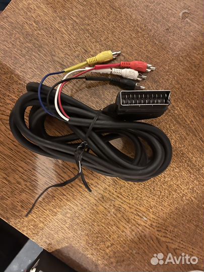 Кабель скарт-4 тюльпана rca. Возможен обмен