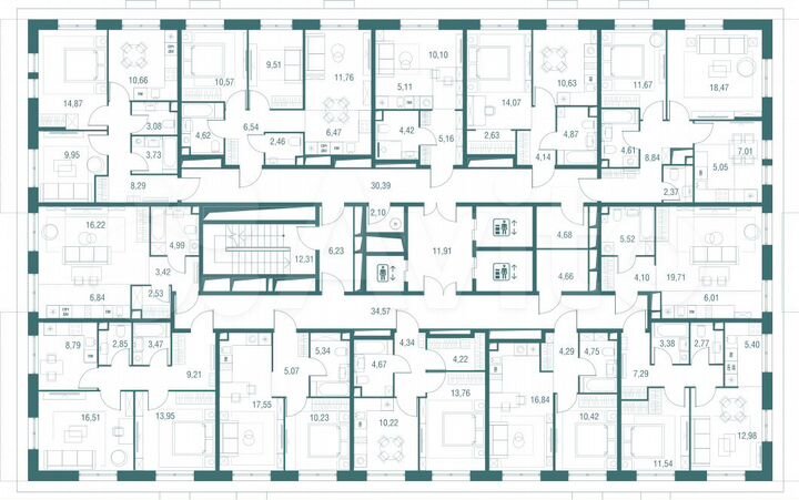 1-к. квартира, 36,3 м², 2/24 эт.